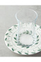 Petally Porcelain 12 Piece Tea Set for 6 People 165 ml Blue-Green - 6