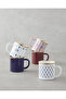 Colorful Gardenic Enamel Mug 350 ml - 4