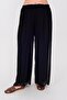 Italian Plus Size Compatible Lined Elastic Silk Trousers (Size 36-50) - 3