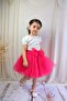 Girls' Tutu Skirt, with Pompoms or Plain - 3