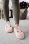 Fluffy Animal Figured Slippers Women's House Slippers Bundle Slippers Guest Slippers - 2