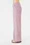 Women's Wide-Leg Comfortable Trousers with Front Ribbed Pockets - 3