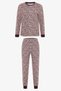 Multi-Colored Cool Leopard Thermal Effect Pants Pajama Set - 5