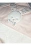 100% Cotton Baby Girl Cute Rabbit Detailed 4-Piece Hooded Bathrobe, Towel, Booties and Washcloth Set - 5