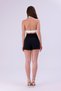Shorts Skirt Women's Skirt with Shorts Mini Normal Waist Back Shorts Look Black - 2