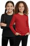 Children's Long Sleeve T-Shirt-Girls Boys Children Long Sleeve Tshirt-10-Piece Set Basic Seasonal Top Bodysuit T-shirt - 2