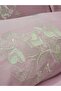 Heart Embroidered Pink Duvet Cover Set - 3