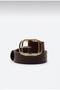 Double Buckle Women's Belt Coat Belt, Trouser Belt Dress Belt.