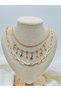 Rose Color Layered Chain Necklace for Women with Star Detail, Multiple Necklace Combination, Special Boxed - 2