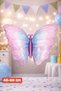 Pink Butterfly Foil Balloon Birthday Foil Balloon Character Foil Balloon Children's Birthday Balloon - 2