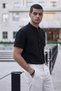 Men's Muslin Fabric Oversized Summer Shirt with Stand Collar Breathable Relaxed Fit Casual Shirt