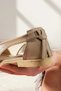Mirelda Women's Mink Almond Toe Bow Detailed Ballerina Casual Comfortable Flat Shoes - 4