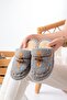 Women's House Slippers Plush Slippers Dowry and Bundle Slippers No Sound Thick Sole