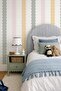 (Pp-153) Arched Striped Half Wall Sticker – Self-Adhesive Wall Covering for Baby and Children's Room - 5