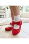 Bow Detailed Banded Orthopedic Children's Ballerinas