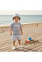 Sunset Island T-Shirt Detailed Hat 3-Piece Set