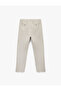 Cotton Gabardine Pocket Detailed Chino Trousers - 4