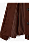 Long Sleeve Classic Collar Buttoned Pocket Detailed Jacket - 6