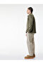 Straight Fit Pike Fabric Pocket Detailed Relaxed Cut Waist Lace up Trousers - 2