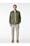 Straight Fit Pike Fabric Pocket Detailed Relaxed Cut Waist Lace up Trousers