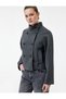 Long Sleeve Pocketed Stand Collar Buttoned Double Breasted Short Cashmere Coat - 2