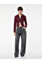 Long Sleeve Crop Corset Detailed Zippered Shirt