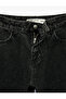 Buttoned Pocket Cotton Regular Waist Straight Leg Stonewashed Jeans - Straight Fit Jeans - 8