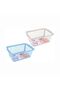 Multi-purpose Plastic Organizing and Storage Basket 2 Pcs 37X26X15 Cm - 2