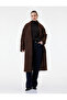 X Melis Ağazat - Long Sleeve Buttoned Pocketed Bouclé Coat
