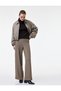 X Selected by Şahika Ercümen - Long Sleeve Pocketed Zippered Short Bomber Jacket