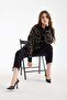Armona Knitwear Cardigan Black-Ekru - 5