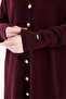Yumoş knitwear cardigan bordo - 3