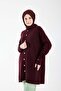Yumoş knitwear cardigan bordo - 2