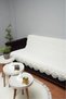 Luxurious French Lace Bohemian Sofa Cover - Welsoft Textured Non-Slip Sofa Shawl -170X210 cm - 3