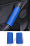 Blue Car Door Handle Cover – Faux Leather Car Interior Handle Protector (2 Pieces) - 2
