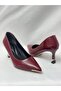 Ll2727 Skin-Textured Leather Material Three-Part Metal Special Stone Embroidered Design Galvanized Heel with Heels B - 2