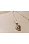Rose Gold Heart Locket Necklace - 45 cm - 5