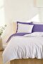 Cotton Duvet Cover Set |   Striped - Button Detailed |   Soft Fabric |   Daily - 3
