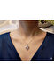 Silver Color Tree of Life Necklace - 45 cm - 4