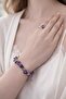 Natural Balance Stone (Chalcedony) Elegant Ring and Bracelet Set - 2