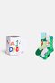- Multi-Colored Dad Themed 3-Piece Sock Gift Set