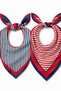 Women's Bandana Scarf 50X50 Square Scarf Rayon Italian Stitched Neck Scarf Hair Bandana - 2