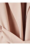 Lcw Modest Pink Women's Blazer Jacket with Belted Waist - 3