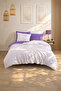 Cotton Duvet Cover Set |   Striped - Button Detailed |   Soft Fabric |   Daily - 2