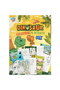 Coloring book with activities - Dinosaur