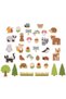 Magnetic set - Forest animals - 5