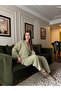 Premium Muslin Top and Bottom Pareo Pants Set - 2