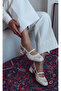 Breeze Mesh Knitted Short Block Heeled Women's Shoes - 3