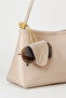 Women's Defne Mink Glasses Holder Gift Snap Closure Handbag and Shoulder Bag