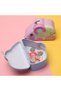 Metal Piggy Bank with Cute Mouse Figure - Children's Savings Box with Lock and Key, Blue - 3